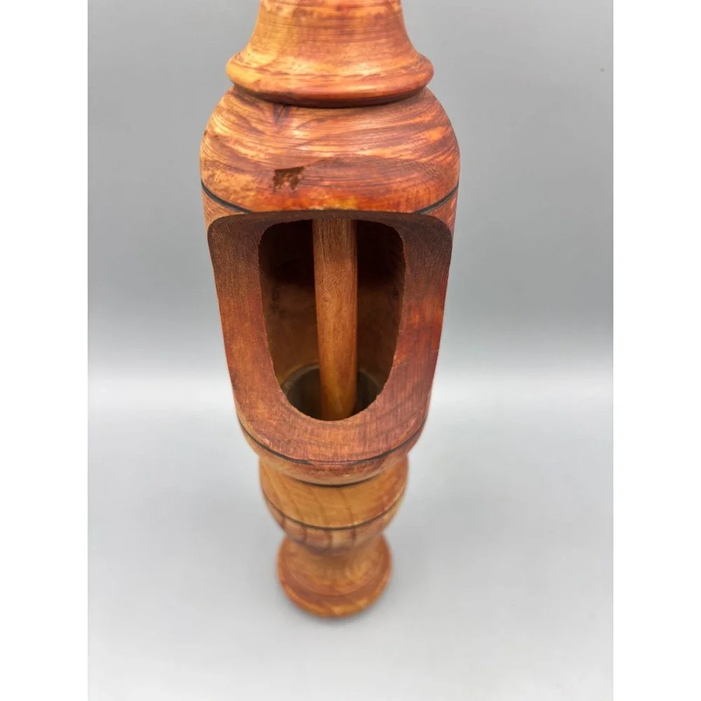 Vintage Hand Carved Wooden Corkscrew Wine Opener Wine Bottle Opener‎ Tool